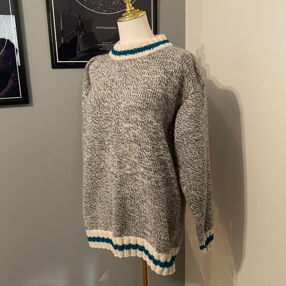 Handmade Chunky Knit Sweater - Picture 2 of 3
